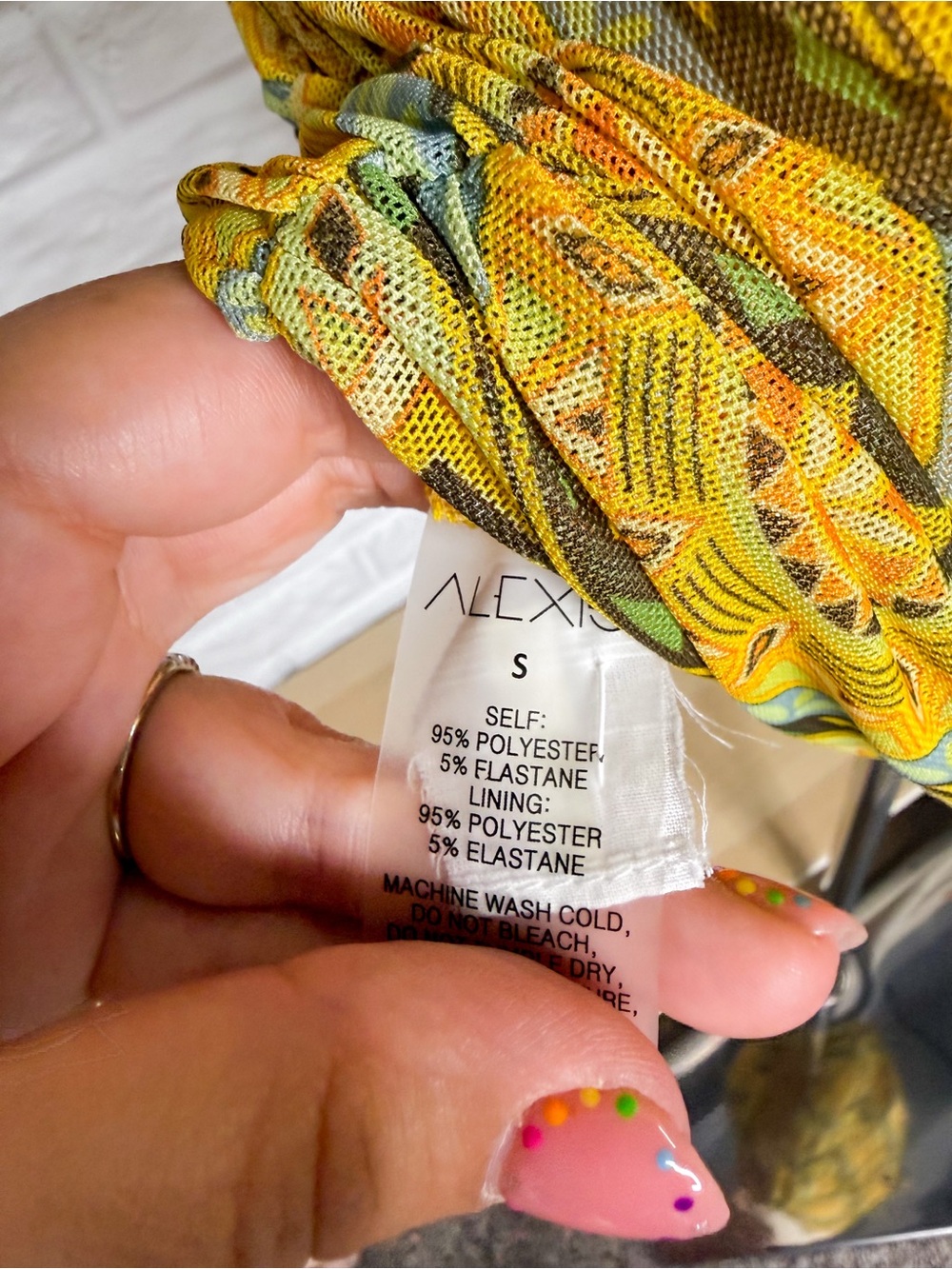 Alexis Ziano Midi Halterneck Dress size small - Picture 10 of 11